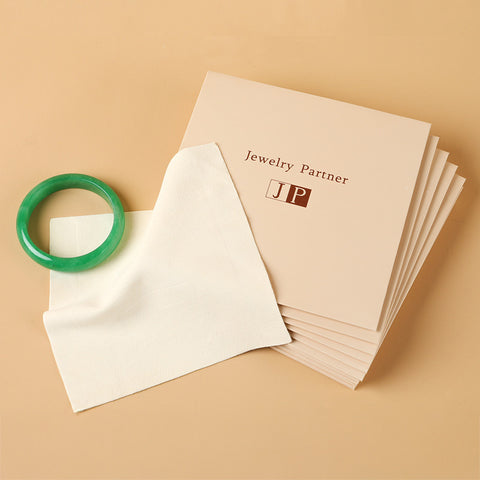 베이지 광택용 클리너 Beige Deerskin Velvet Polishing Cloths 155x155 mm (6.2"x6.2")w/ envelope