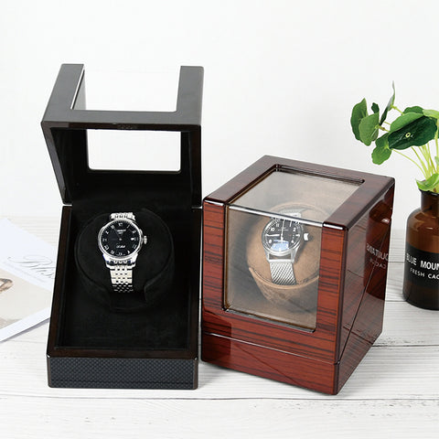 럭셔리 도장 우드 시계 와인더 Lacquered Luxury Wood Watch Winder