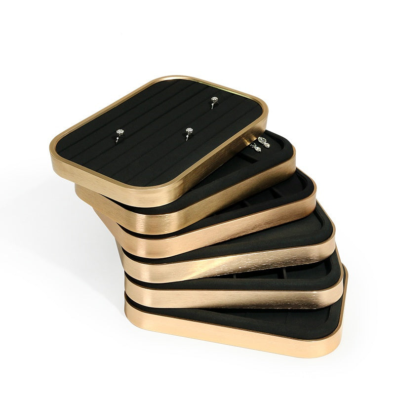 골드 메탈 아웃라인 트레이 Gold Metal Outline Tray