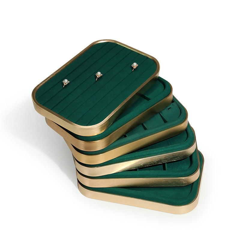 골드 메탈 아웃라인 트레이 Gold Metal Outline Tray