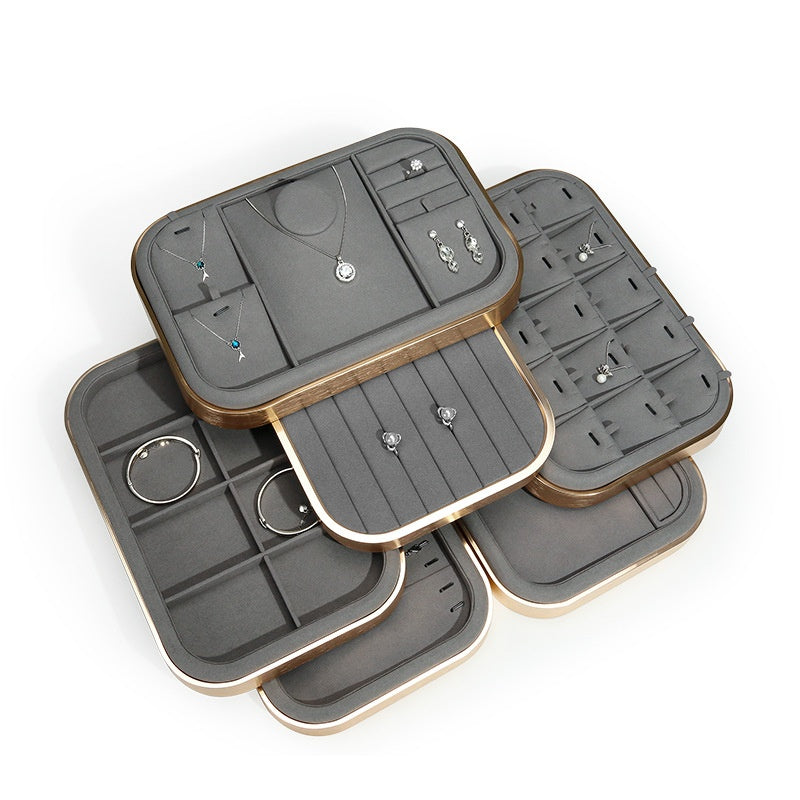 골드 메탈 아웃라인 트레이 Gold Metal Outline Tray