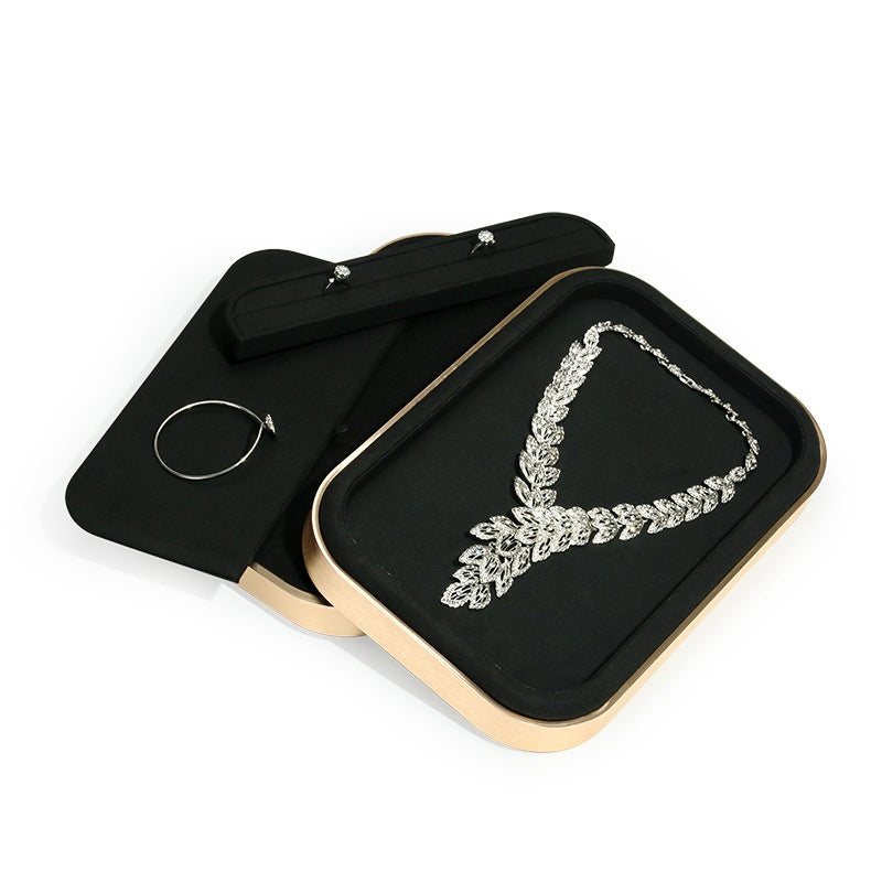 골드 메탈 아웃라인 트레이 Gold Metal Outline Tray