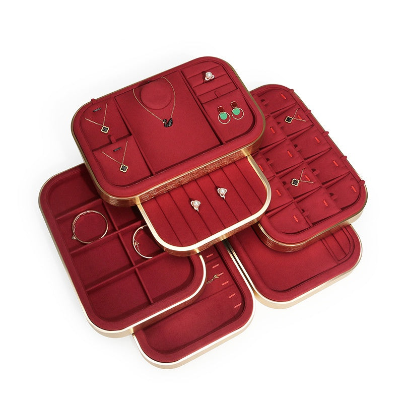골드 메탈 아웃라인 트레이 Gold Metal Outline Tray