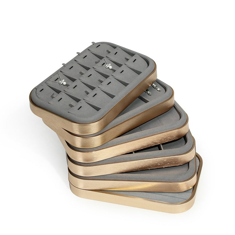 골드 메탈 아웃라인 트레이 Gold Metal Outline Tray