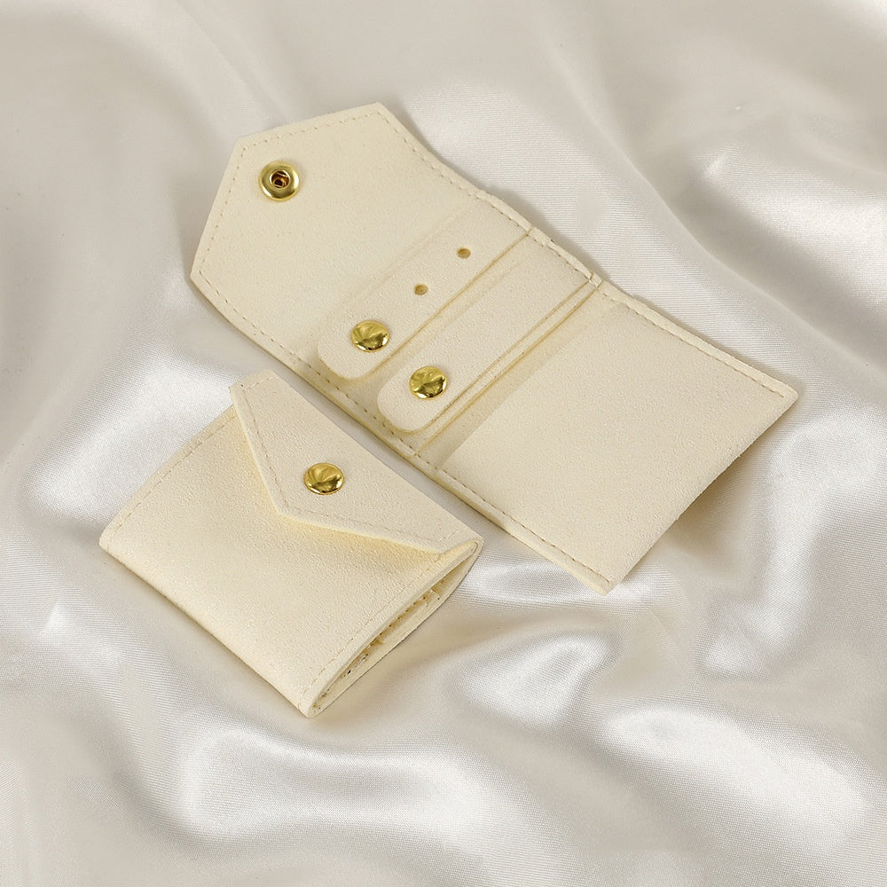 콤팩트 주얼리 롤 파우치 (쇼룸) Compact Microfiber Mini Jewelry Roll