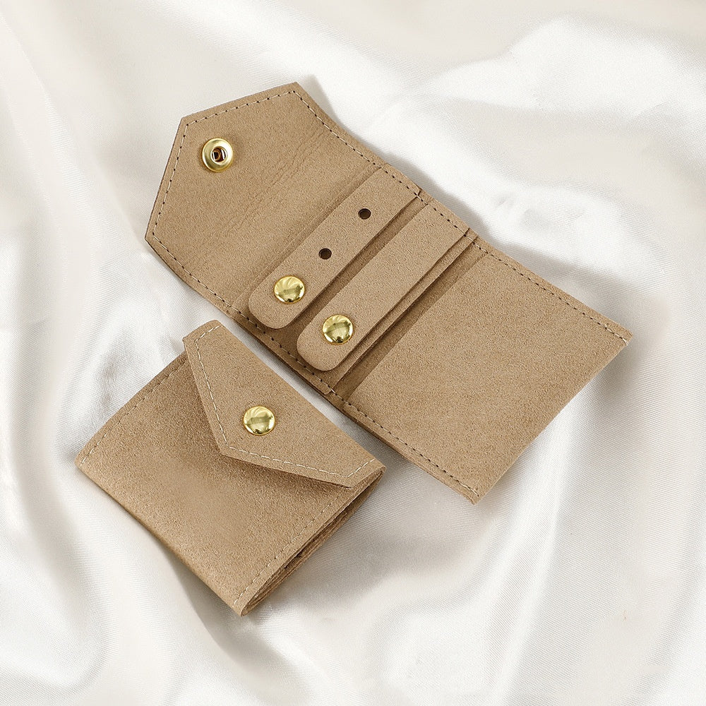 콤팩트 주얼리 롤 파우치 (쇼룸) Compact Microfiber Mini Jewelry Roll