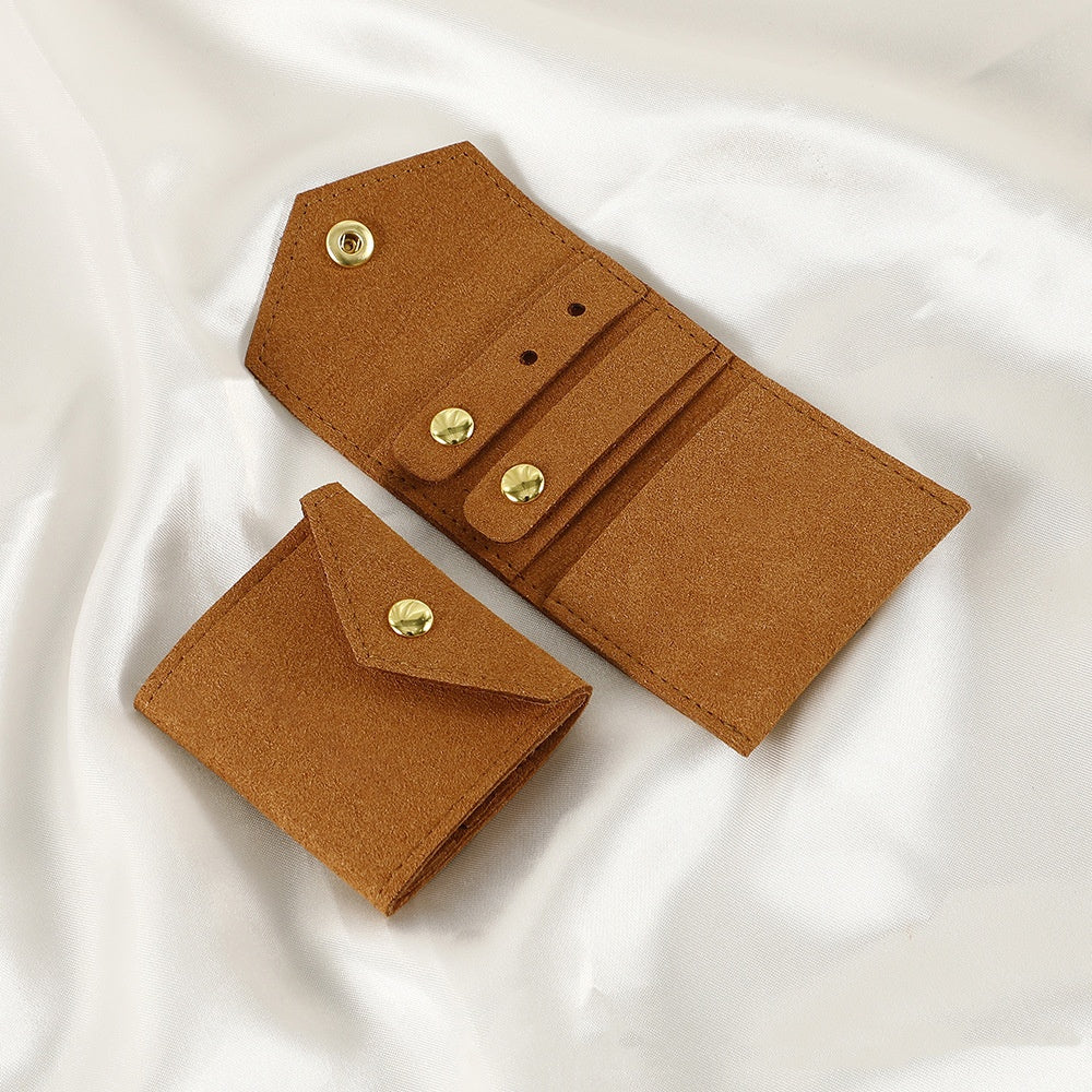 콤팩트 주얼리 롤 파우치 (쇼룸) Compact Microfiber Mini Jewelry Roll