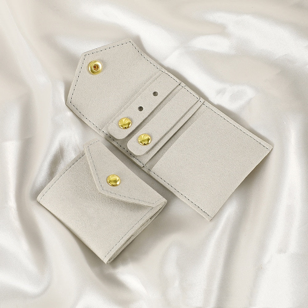 콤팩트 주얼리 롤 파우치 (쇼룸) Compact Microfiber Mini Jewelry Roll