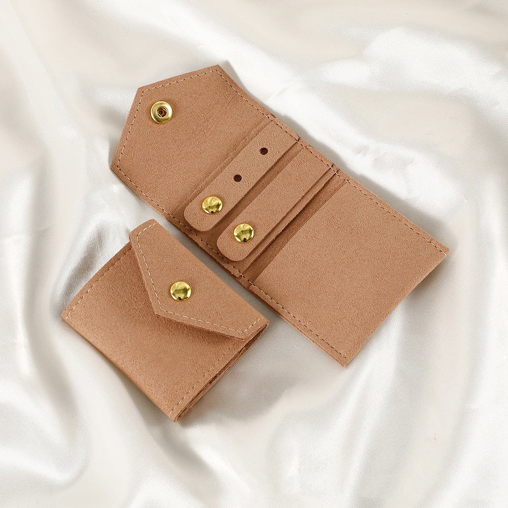 콤팩트 주얼리 롤 파우치 (쇼룸) Compact Microfiber Mini Jewelry Roll