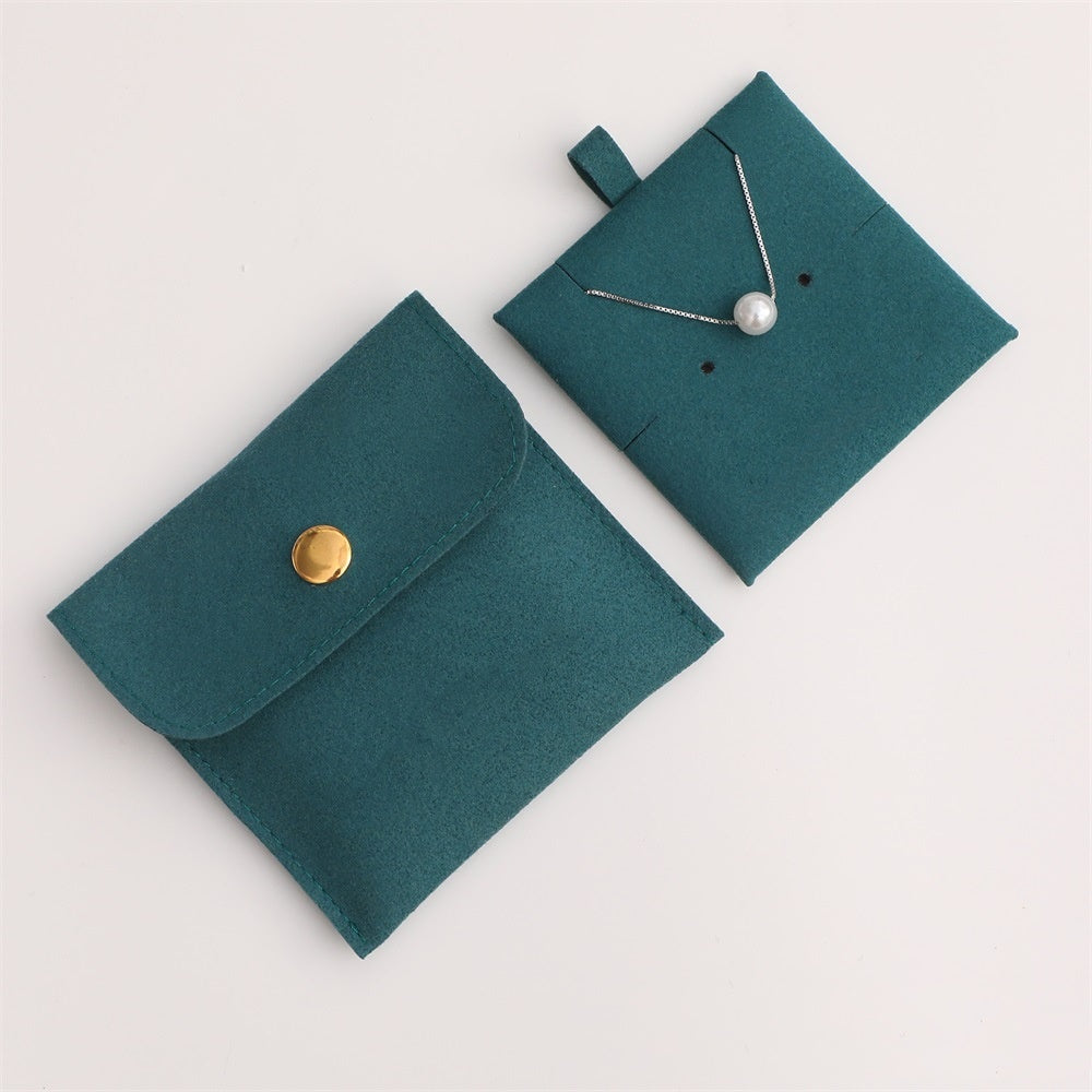스타일리쉬 스냅 파우치 (쇼룸) Stylish Jewelry Snap Pouches with Inner Card