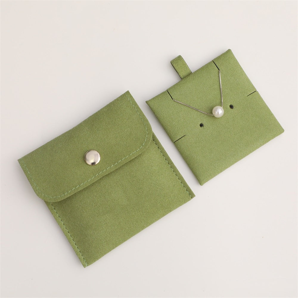 스타일리쉬 스냅 파우치 (쇼룸) Stylish Jewelry Snap Pouches with Inner Card