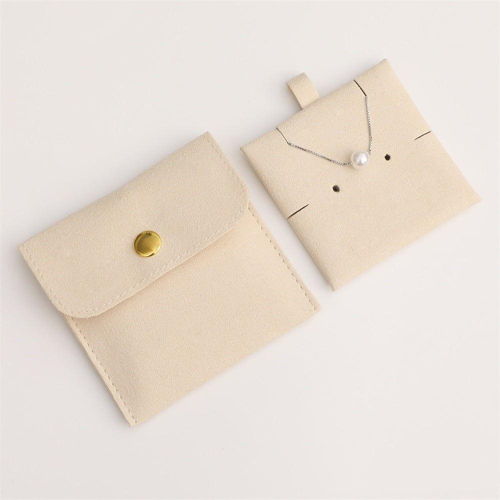 스타일리쉬 스냅 파우치 (쇼룸) Stylish Jewelry Snap Pouches with Inner Card