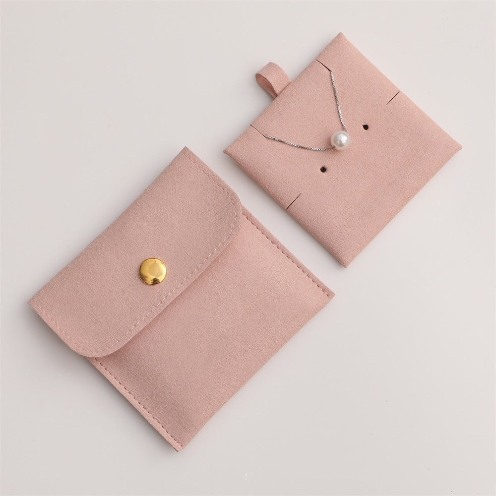 스타일리쉬 스냅 파우치 (쇼룸) Stylish Jewelry Snap Pouches with Inner Card