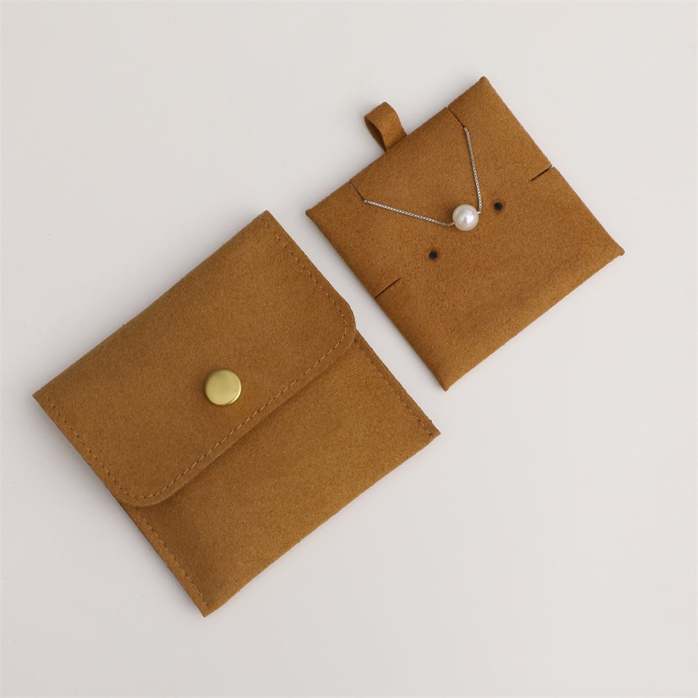 스타일리쉬 스냅 파우치 (쇼룸) Stylish Jewelry Snap Pouches with Inner Card