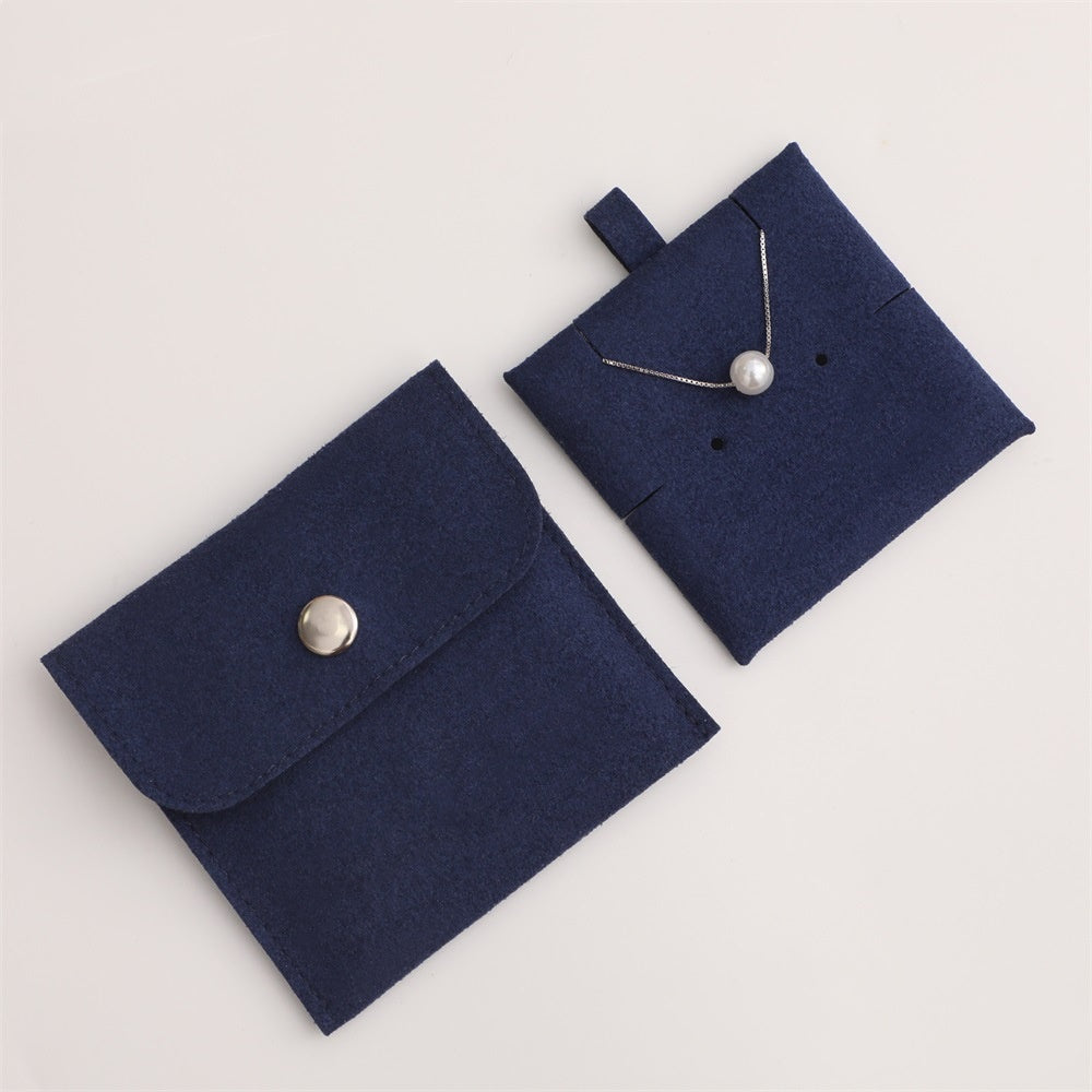 스타일리쉬 스냅 파우치 (쇼룸) Stylish Jewelry Snap Pouches with Inner Card