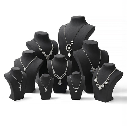 소피스티케이티드 목상 (쇼룸) Sophisticated Necklace Bust