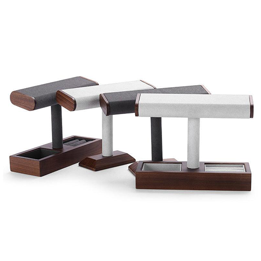 스타일리쉬 블랙 월넛 팔찌 스탠드 Stylish Black Walnut Bracelet Stand