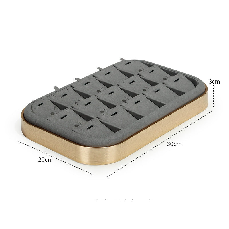 골드 메탈 아웃라인 트레이 Gold Metal Outline Tray