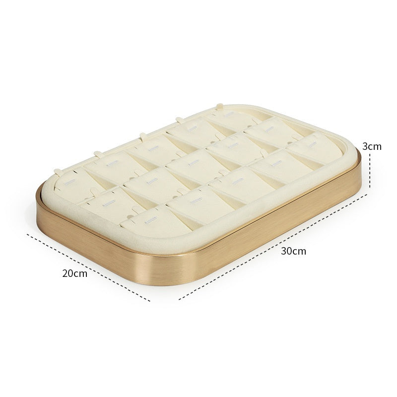 골드 메탈 아웃라인 트레이 Gold Metal Outline Tray