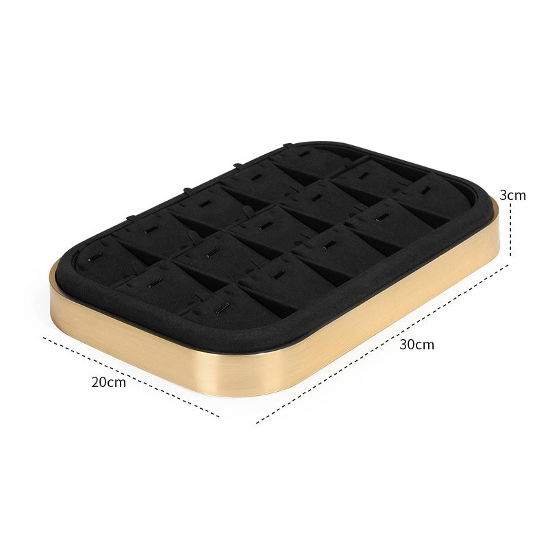 골드 메탈 아웃라인 트레이 Gold Metal Outline Tray