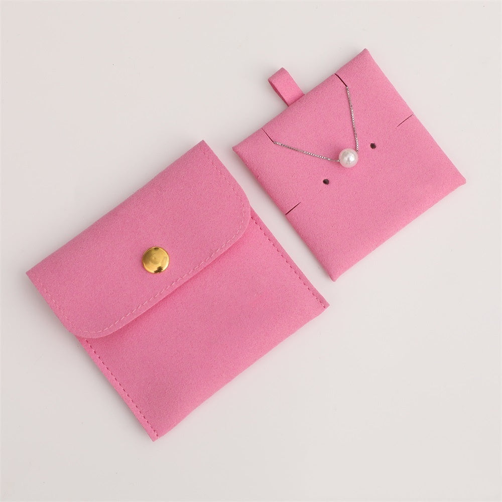 스타일리쉬 스냅 파우치 (쇼룸) Stylish Jewelry Snap Pouches with Inner Card