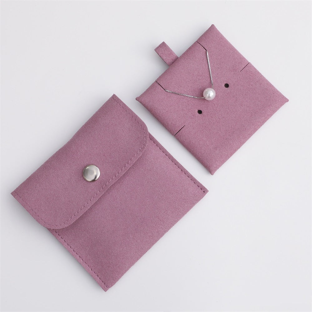 스타일리쉬 스냅 파우치 (쇼룸) Stylish Jewelry Snap Pouches with Inner Card