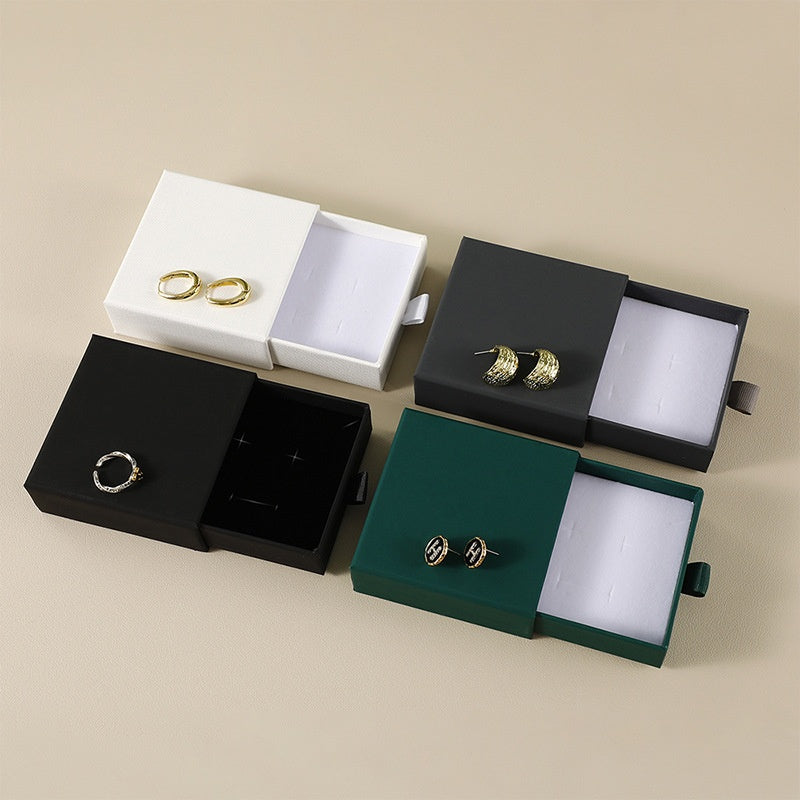서랍식 파우치 케이스 (쇼룸) PU Snap Jewelry Drawer Boxes
