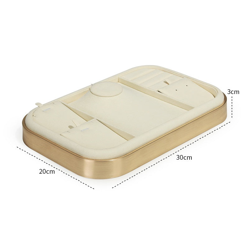 골드 메탈 아웃라인 트레이 Gold Metal Outline Tray