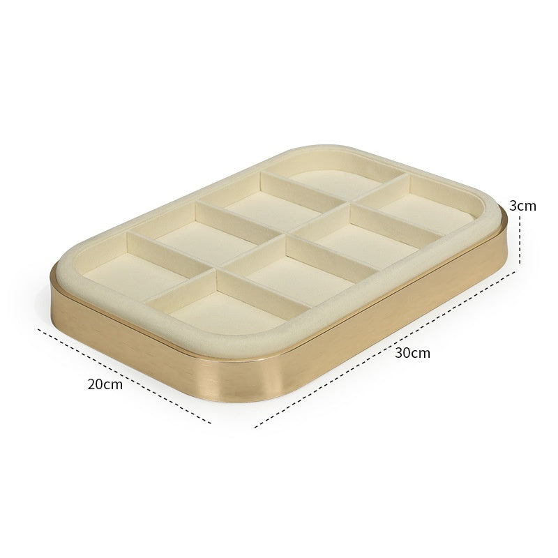골드 메탈 아웃라인 트레이 Gold Metal Outline Tray