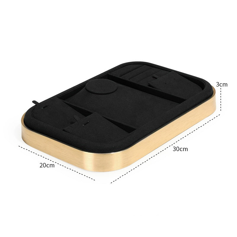 골드 메탈 아웃라인 트레이 Gold Metal Outline Tray