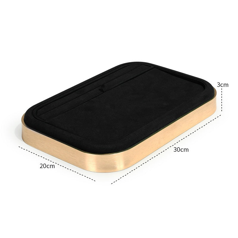 골드 메탈 아웃라인 트레이 Gold Metal Outline Tray