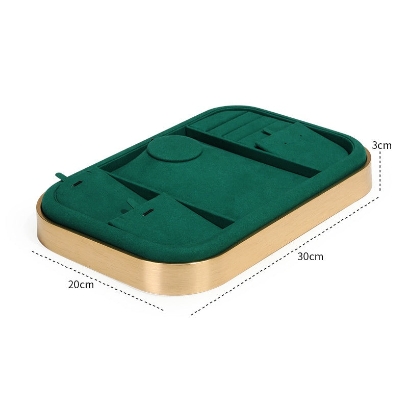 골드 메탈 아웃라인 트레이 Gold Metal Outline Tray