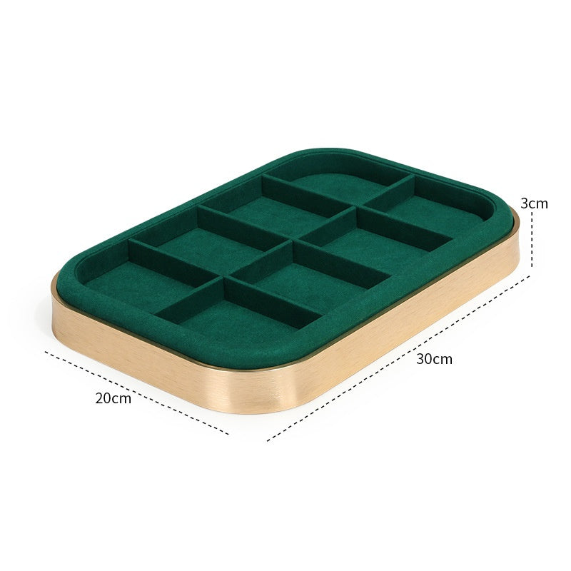 골드 메탈 아웃라인 트레이 Gold Metal Outline Tray