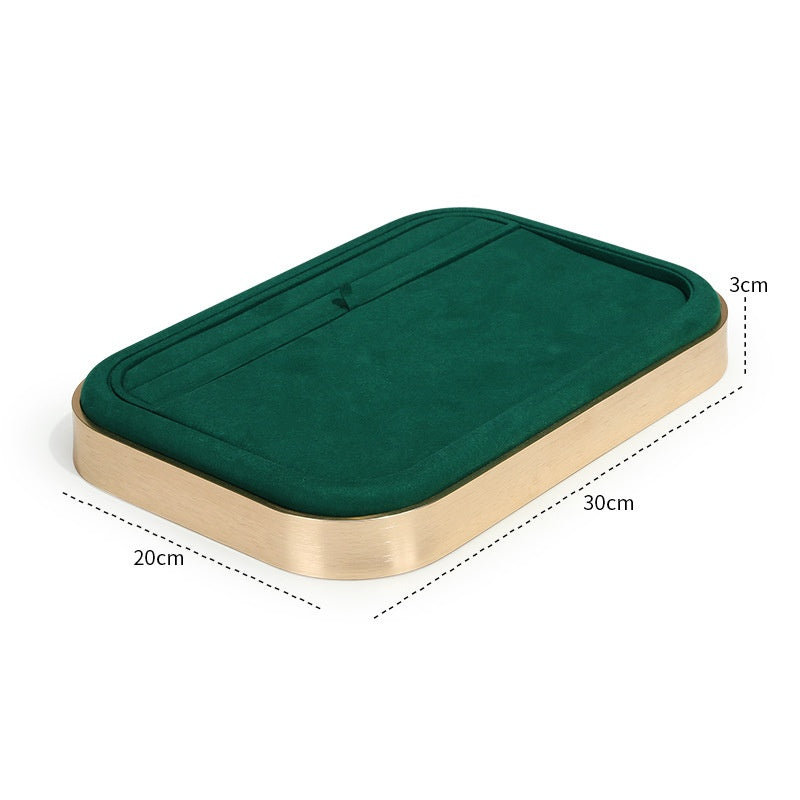 골드 메탈 아웃라인 트레이 Gold Metal Outline Tray