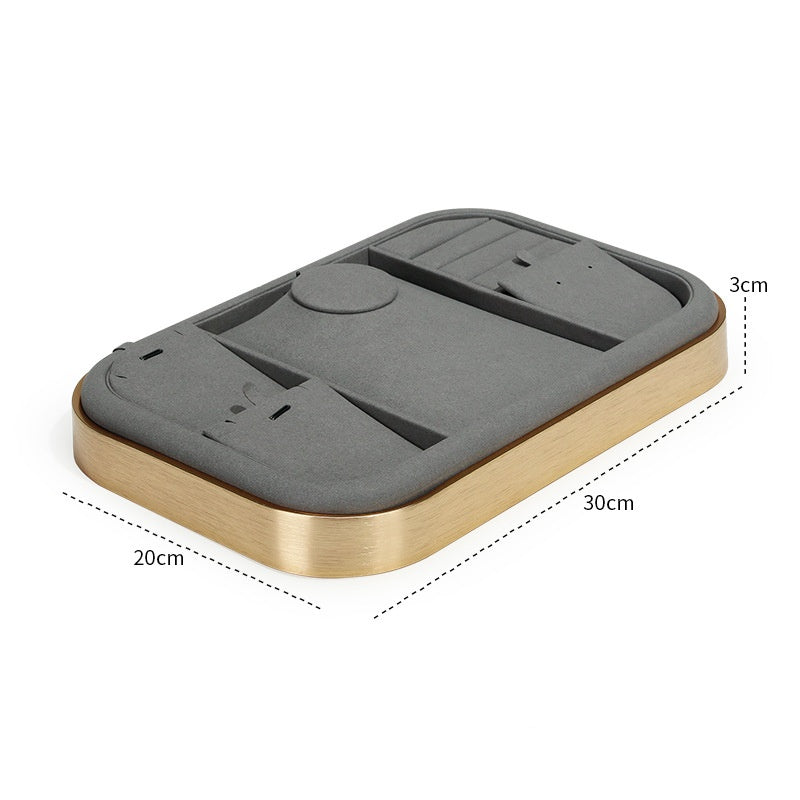 골드 메탈 아웃라인 트레이 Gold Metal Outline Tray