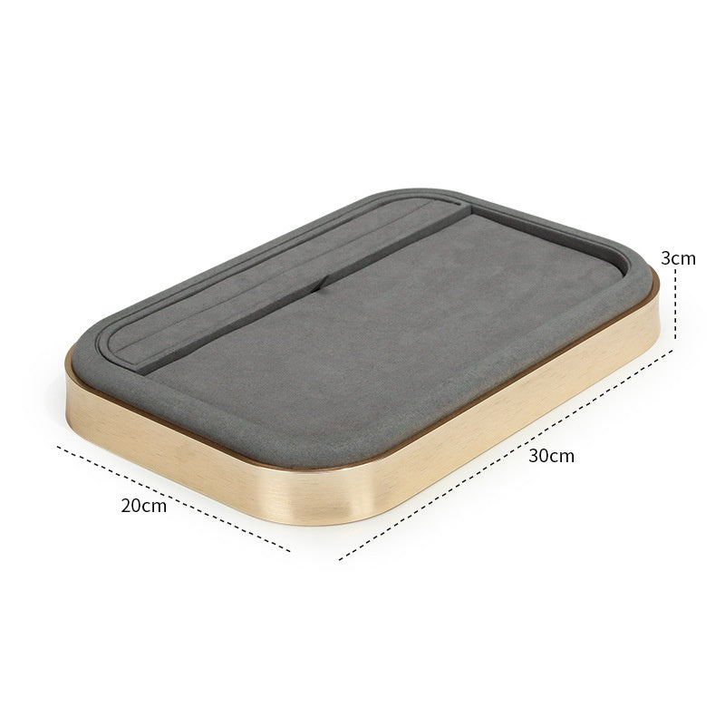 골드 메탈 아웃라인 트레이 Gold Metal Outline Tray