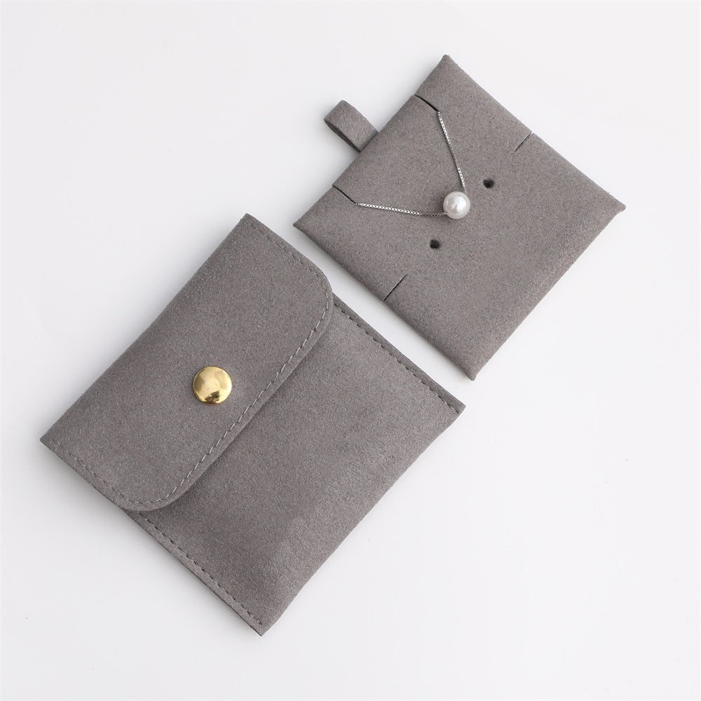 스타일리쉬 스냅 파우치 (쇼룸) Stylish Jewelry Snap Pouches with Inner Card