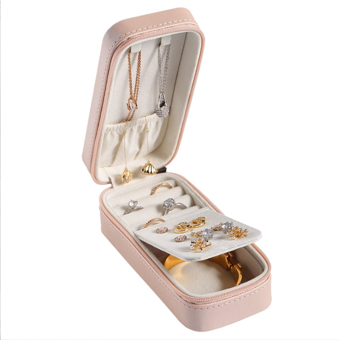 직사각 가죽 보관함 Glamour Rectangular Jewelry Box