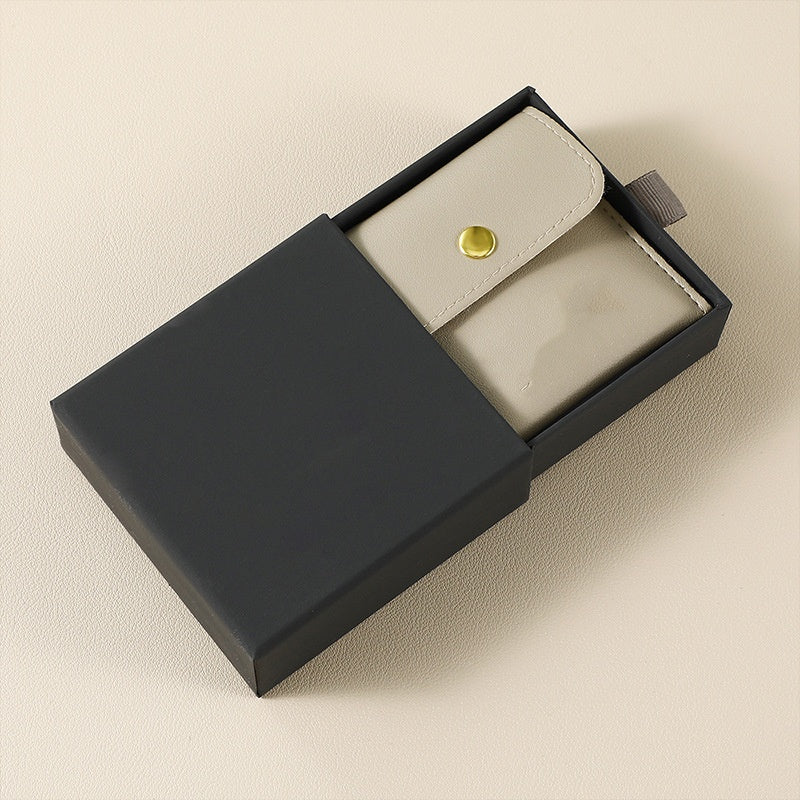 서랍식 파우치 케이스 (쇼룸) PU Snap Jewelry Drawer Boxes