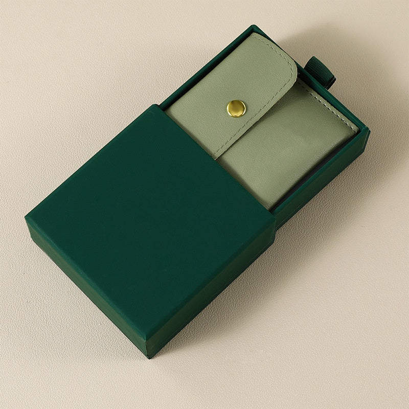 서랍식 파우치 케이스 (쇼룸) PU Snap Jewelry Drawer Boxes