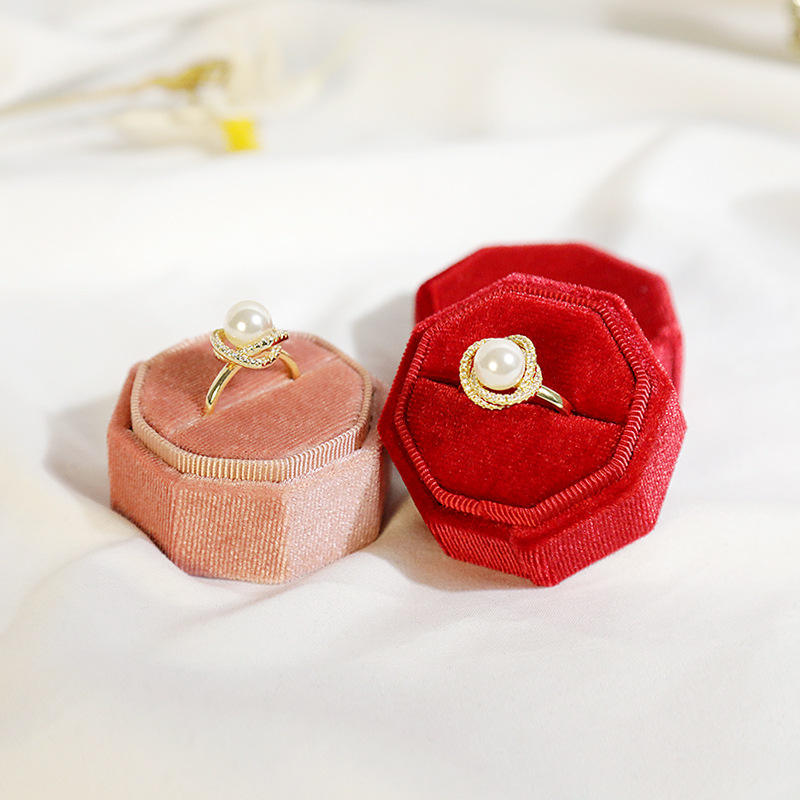 팔각 벨벳 컬렉션 (쇼룸) Opulent Octagons Velvet Box