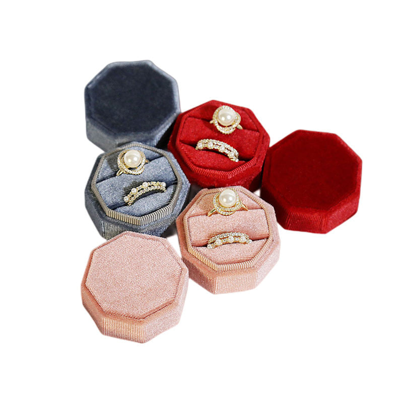 팔각 벨벳 컬렉션 (쇼룸) Opulent Octagons Velvet Box