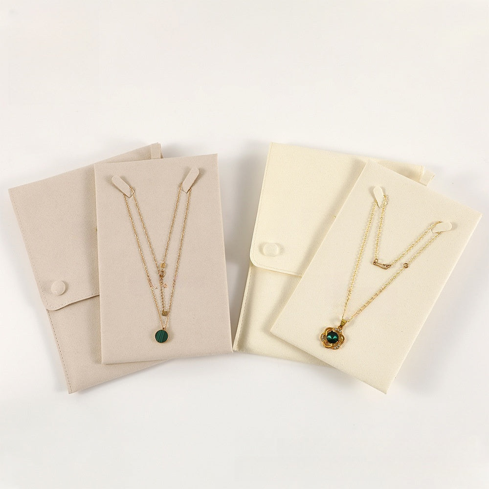 목걸이 파우치 (쇼룸) Microfiber Necklace Pouch