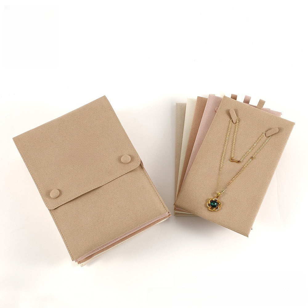 목걸이 파우치 (쇼룸) Microfiber Necklace Pouch