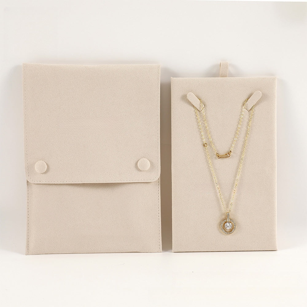목걸이 파우치 (쇼룸) Microfiber Necklace Pouch