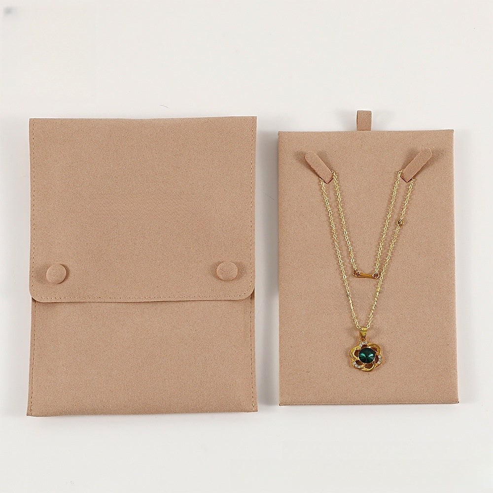 목걸이 파우치 (쇼룸) Microfiber Necklace Pouch