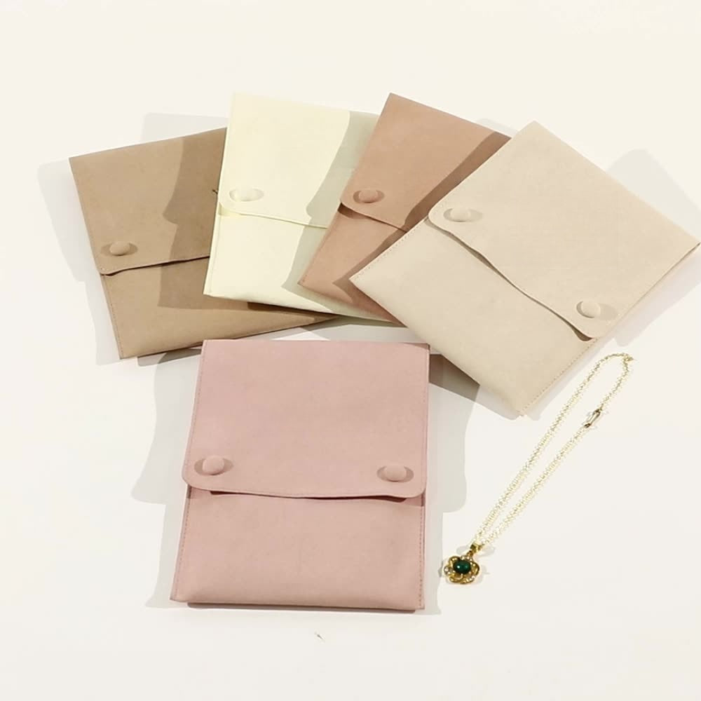 목걸이 파우치 (쇼룸) Microfiber Necklace Pouch