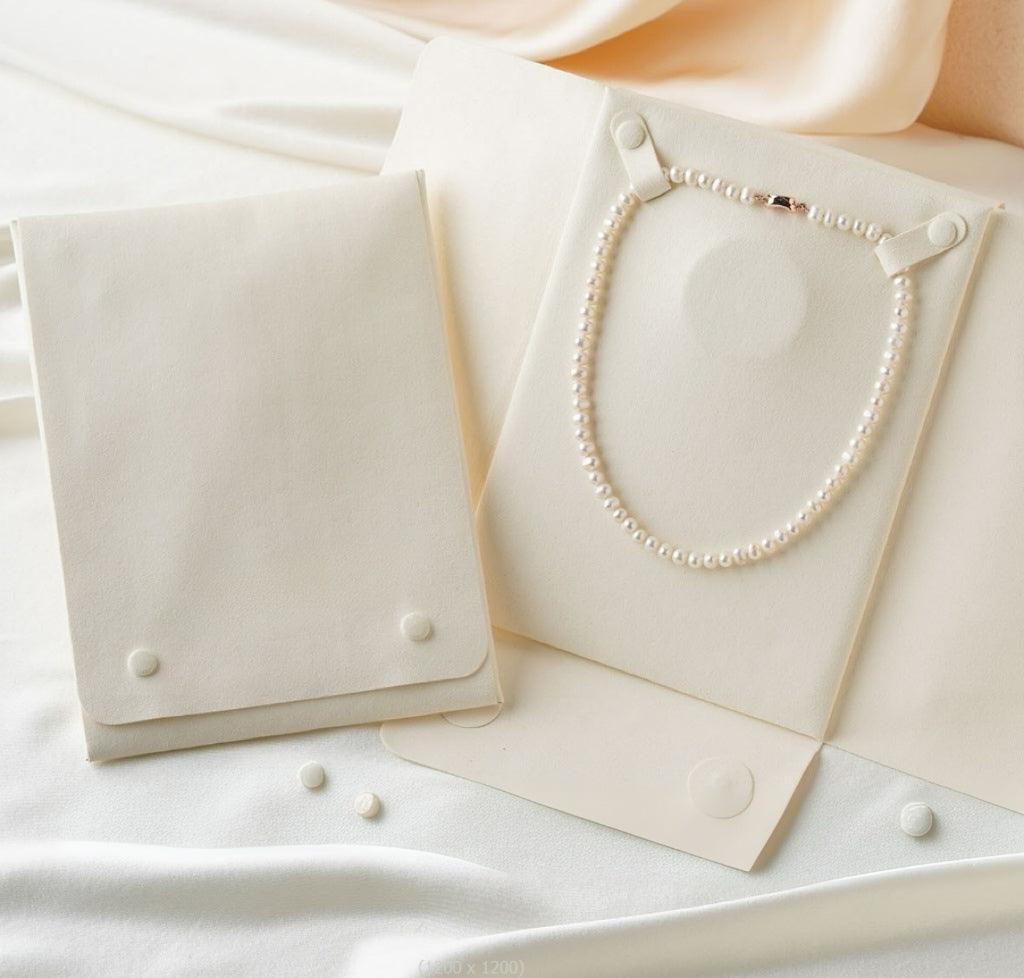 목걸이 파우치 (쇼룸) Microfiber Pearl Necklace Pouch