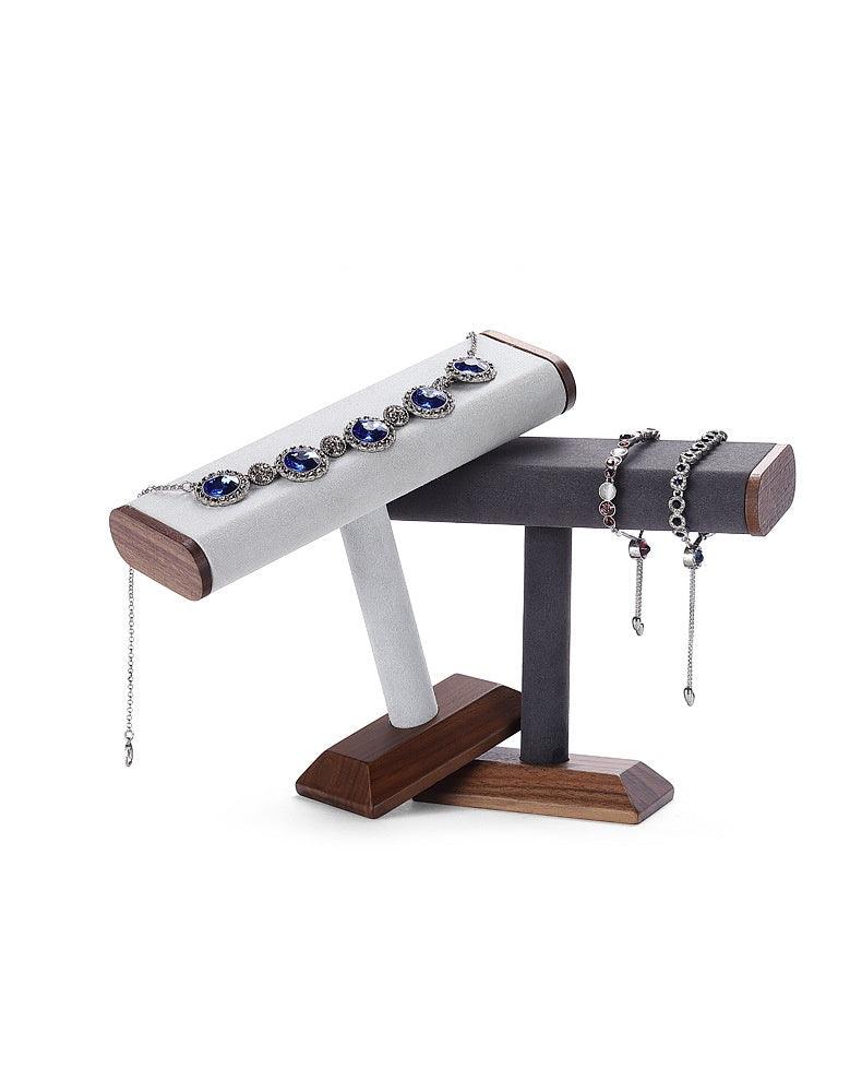 스타일리쉬 블랙 월넛 팔찌 스탠드 Stylish Black Walnut Bracelet Stand