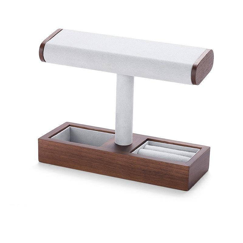 스타일리쉬 블랙 월넛 팔찌 스탠드 Stylish Black Walnut Bracelet Stand